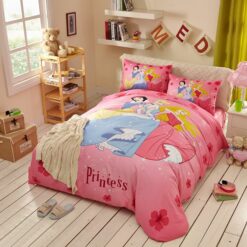 Disney Princess Bed Sheets Set Twin Queen Size