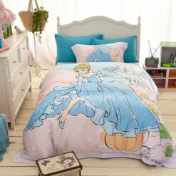 Disney Princess Cinderella Movie Themed Bedding Set