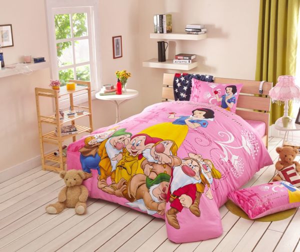 snow white and the seven dwarfs movie Themed Bedding Set 2