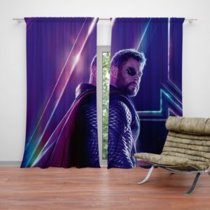 Avengers Infinity War Chris Hemsworth Thor Curtain