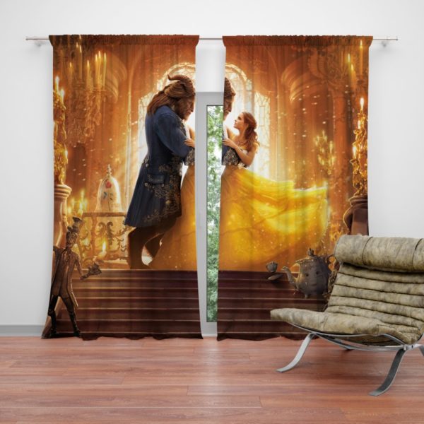 Beauty and the Beast Movie Curtain