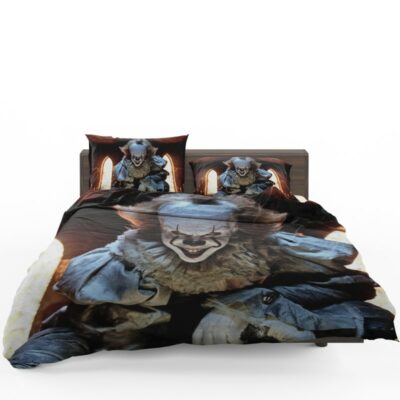 Bedding Sets, Bill Skarsgard Pennywise Clown It Bedding Set