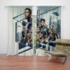 Black Panther Bedroom Curtain