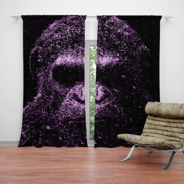 Caesar War For The Planet Of The Apes Curtain