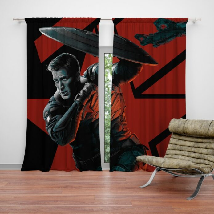 Captain America Chris Evans Marvel Comics Curtain