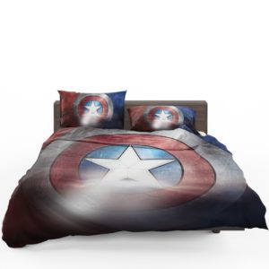 Captain America Shield American Marvel Bedding Set