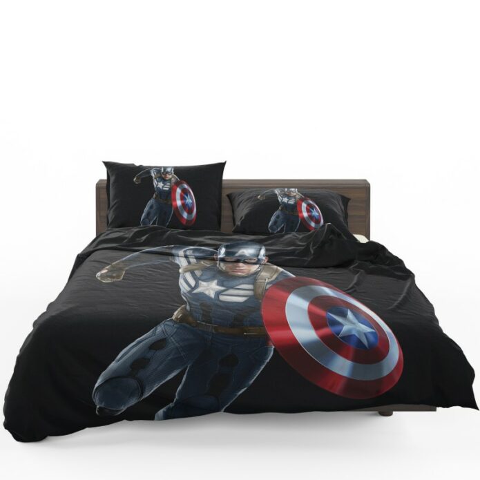 Captain America Superheroes Marvel Comics Bedding Set
