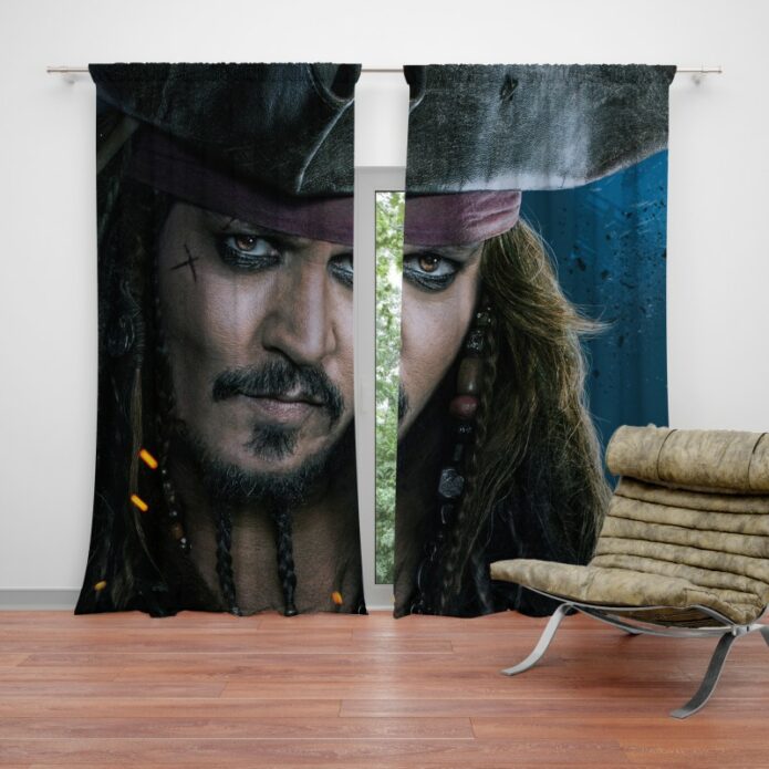 Captain Jack Sparrow Johnny Depp Curtain