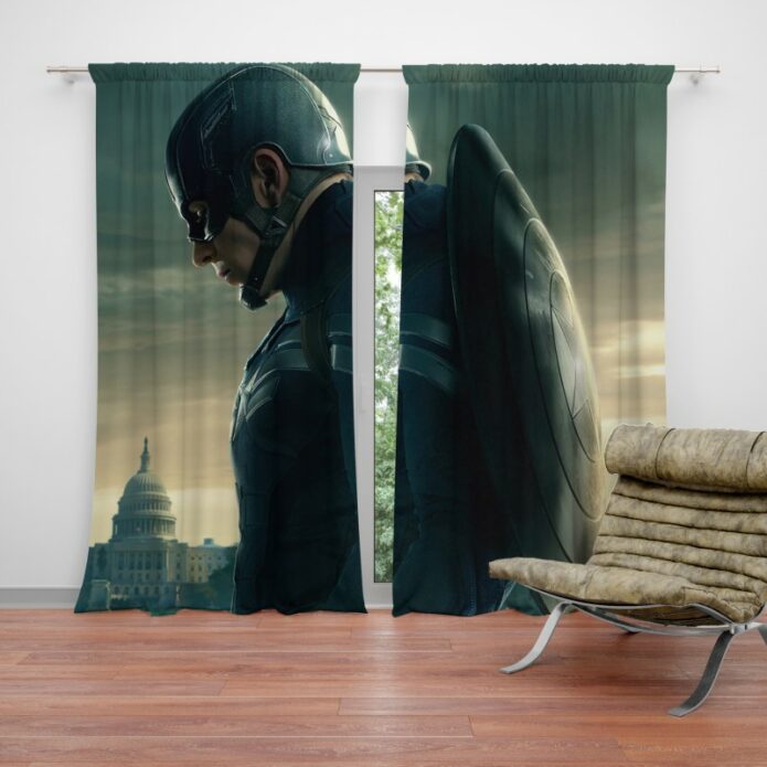 Chris Evans Captain America Curtain