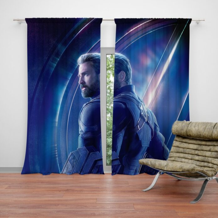 Chris Evans Steve Rogers Captain America Curtain