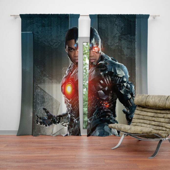 Cyborg Justice League Curtain