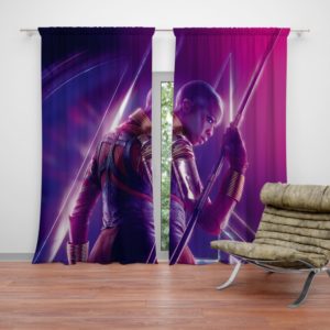 Danai Gurira Okoye Marvel Avenger Curtain