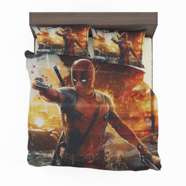 Deadpool Artwork Super Hero Bedding Set2 1