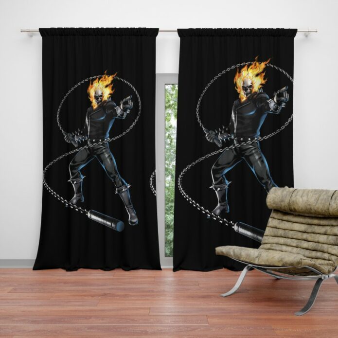 Ghost Rider Comics Curtain