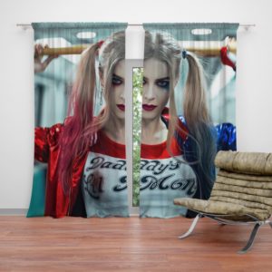 Harley Quinn Cosplay Suicide Squad Curtain