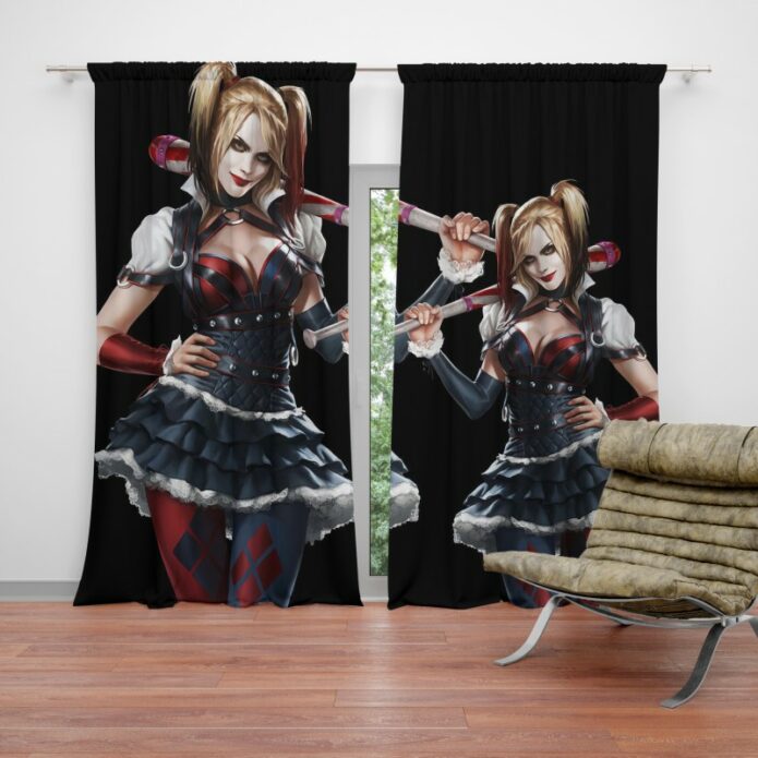 Harley Quinn Supervillain Suicide Squad Curtain