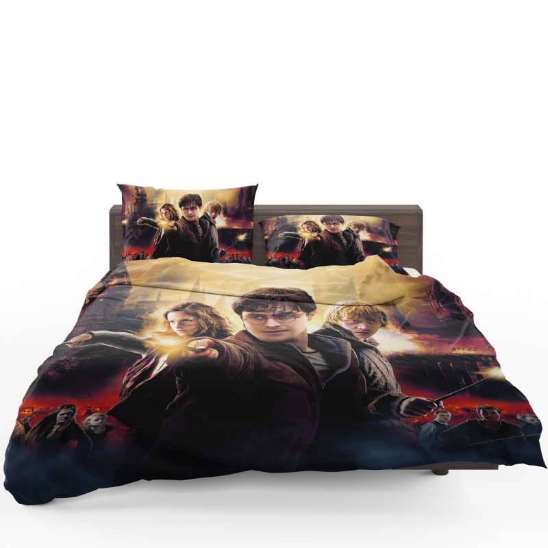 Harry Potter And The Deathly Hallows Bedding Set