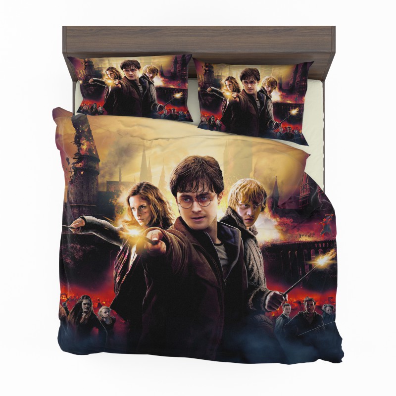 Harry Potter And The Deathly Hallows Bedding Set