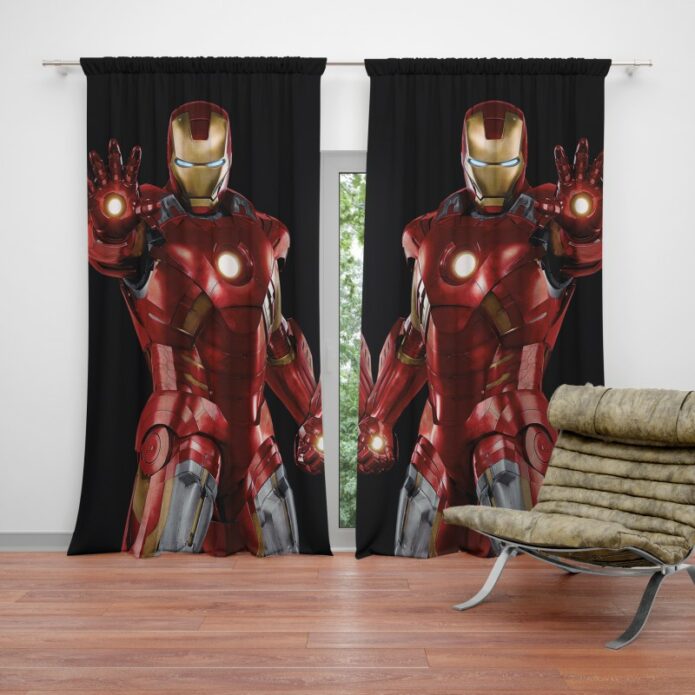 Iron Man Marvel Comics Superheroes Curtain