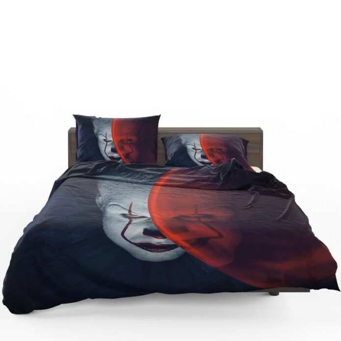 It Movie Clown Bill Skarsgard Bedding Set