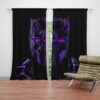 Marvel Black Panther Movie Bedroom Curtain