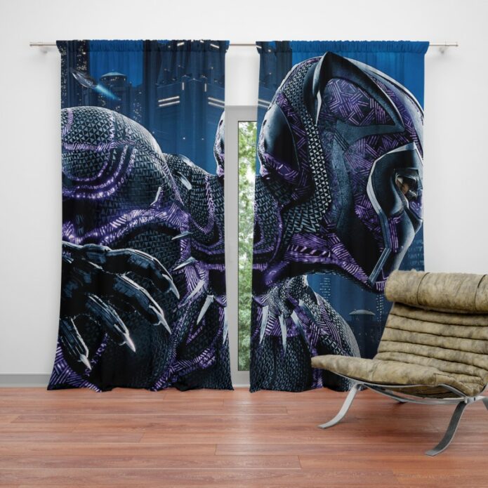 Marvel Black Panther Movie Curtain