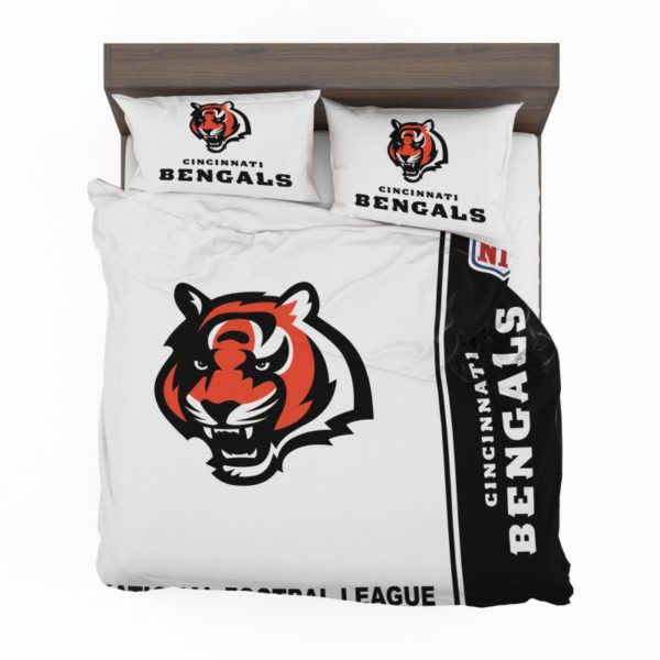 NFL Cincinnati Bengals Bedding Comforter Set 4 2