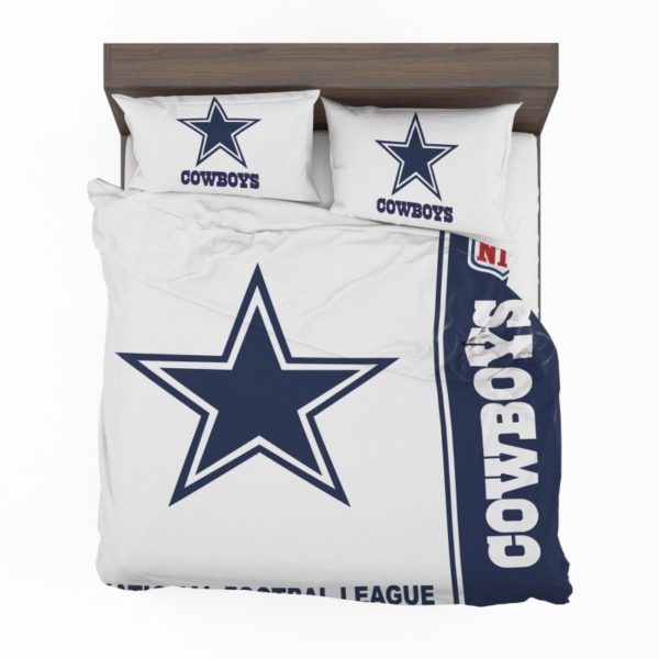 NFL Dallas Cowboys Bedding Comforter Set 4 2