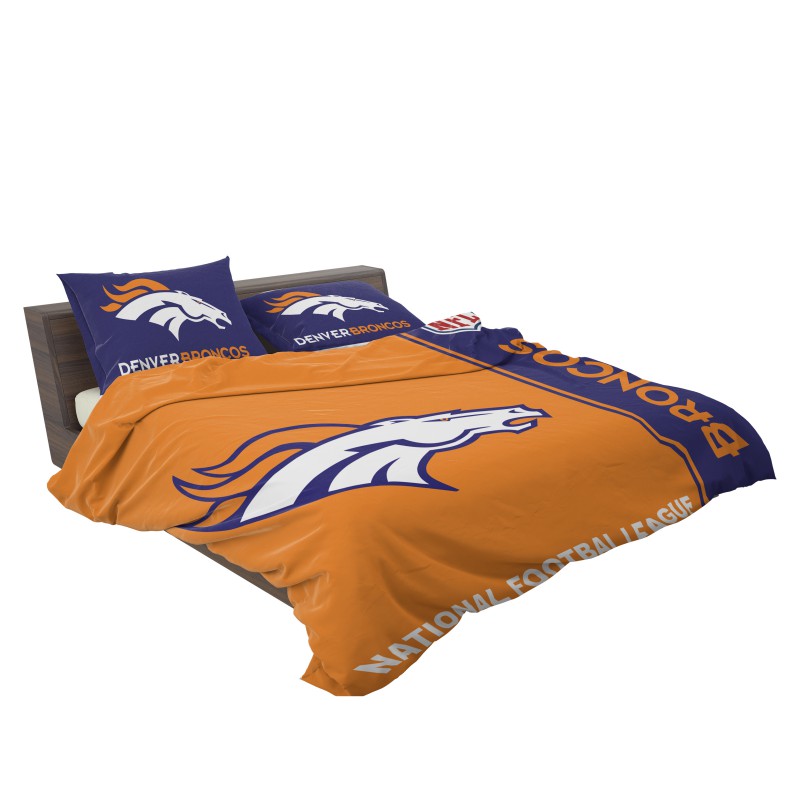 Nfl Denver Broncos Bedding, Denver Broncos King Size Bed Set