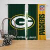 NFL Green Bay Packers Bedroom Curtain