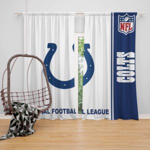 NFL Indianapolis Colts Bedroom Curtain