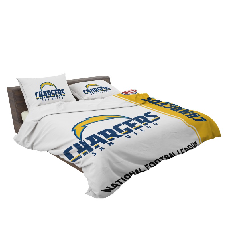Nfl Los Angeles Chargers Bedding, Los Angeles Chargers Shower Curtain