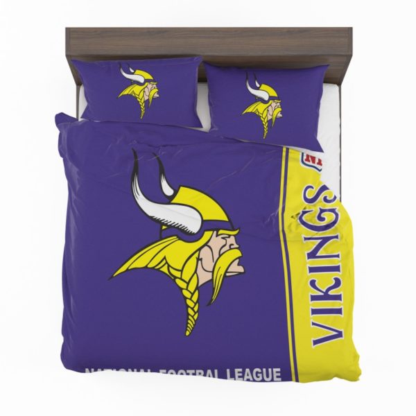 NFL Minnesota Vikings Bedding Comforter Set 4 2
