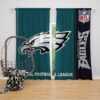 NFL Philadelphia Eagles Bedroom Curtain