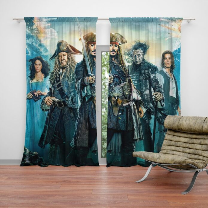 Pirates of the Caribbean Dead Men Curtain