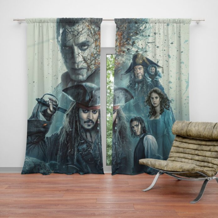 Pirates of the Caribbean Salazar Revenge Curtain