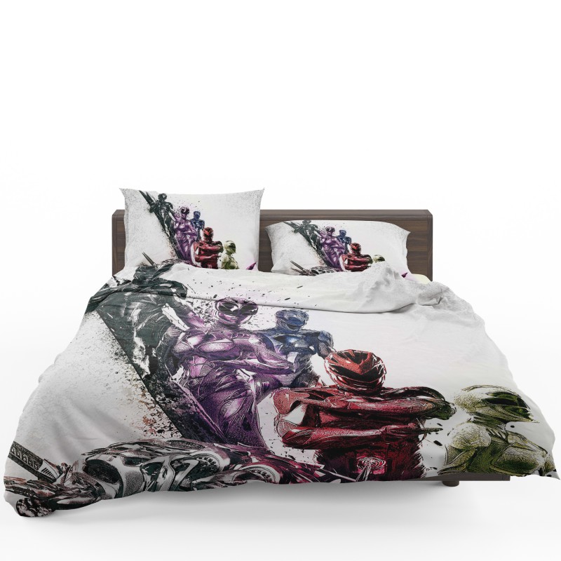 Power Rangers 5 Movie Themed Bed Linen Set Ebeddingsets