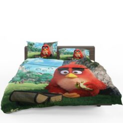Red Angry Birds Movie Bedding Set