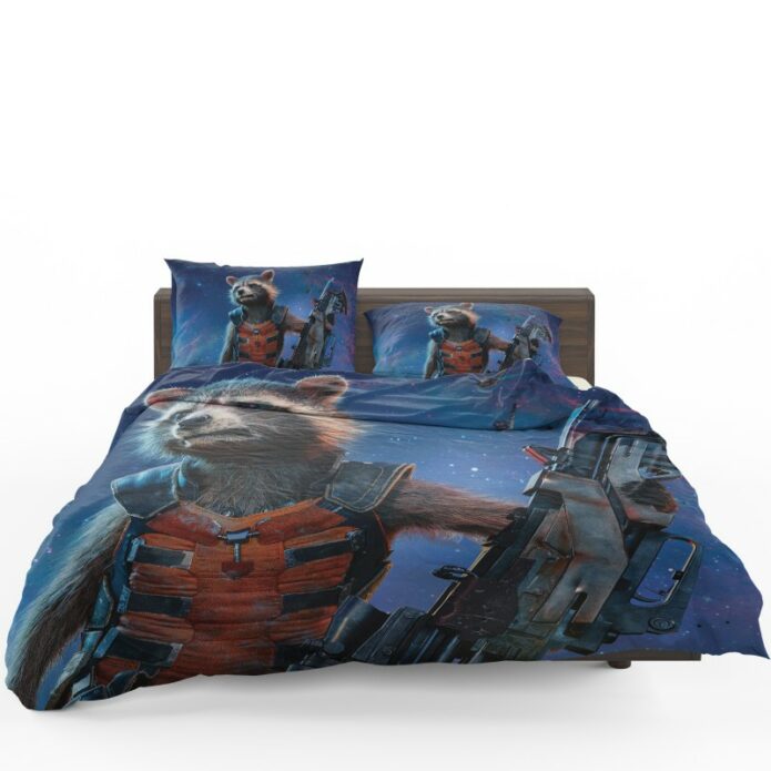 Rocket Raccoon Guardians of the Galaxy Bedding Set