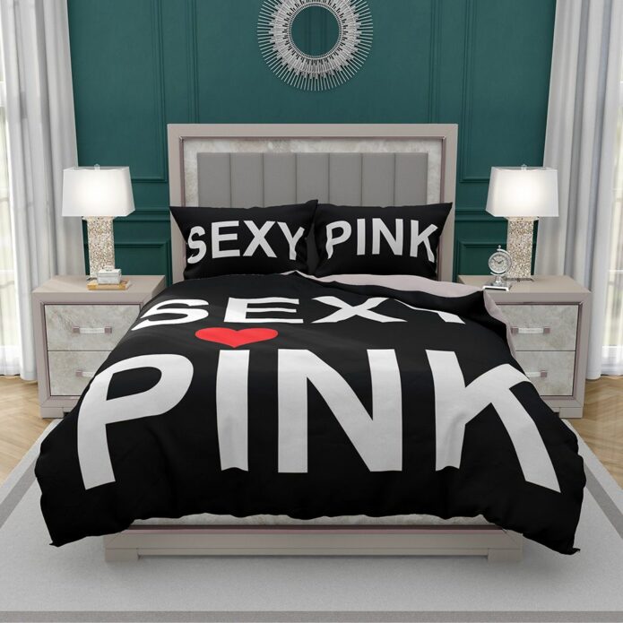 Sexy Pink Victoria's Secret Bedding Set