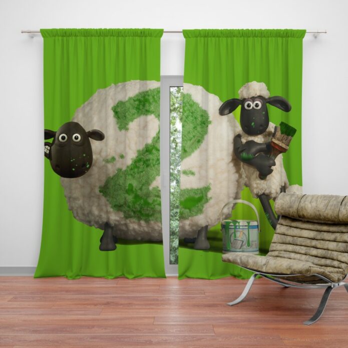 Shaun The Sheep movie Curtain