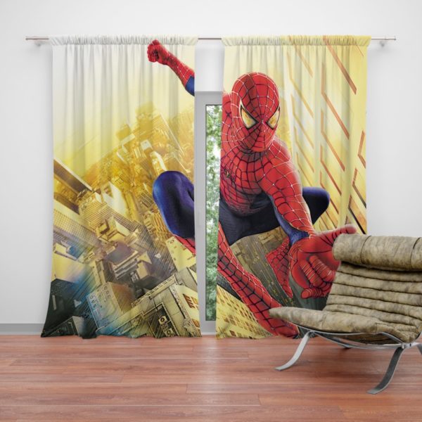 Spider Man Marvel Comics Avengers Curtain