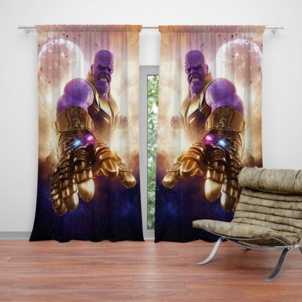 Thanos Avengers Infinity War Curtain