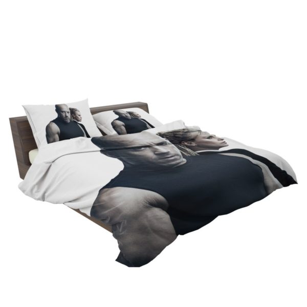 The Fate of the Furious Vin Diesel Charlize Theron Bedding Set3