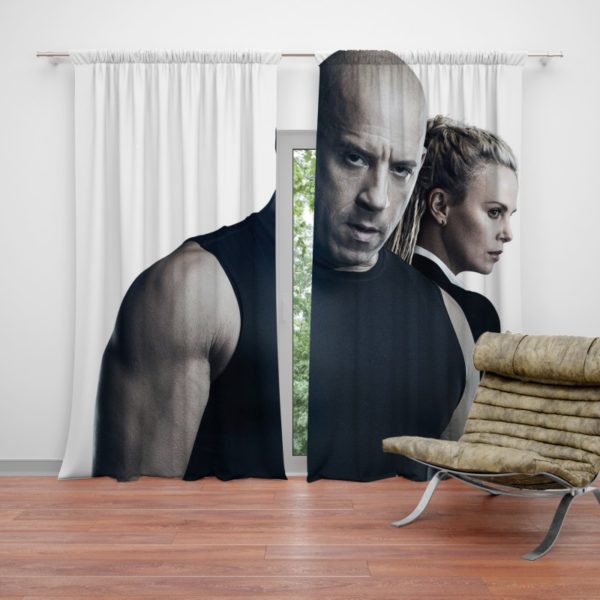 The Fate of the Furious Vin Diesel Charlize Theron Curtain