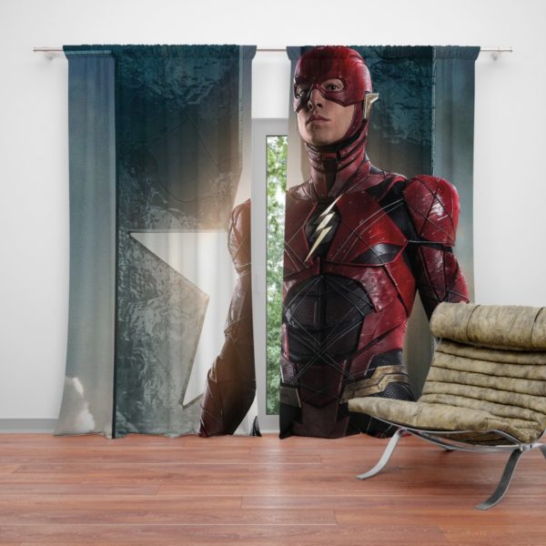 The Flash Justice League Curtain