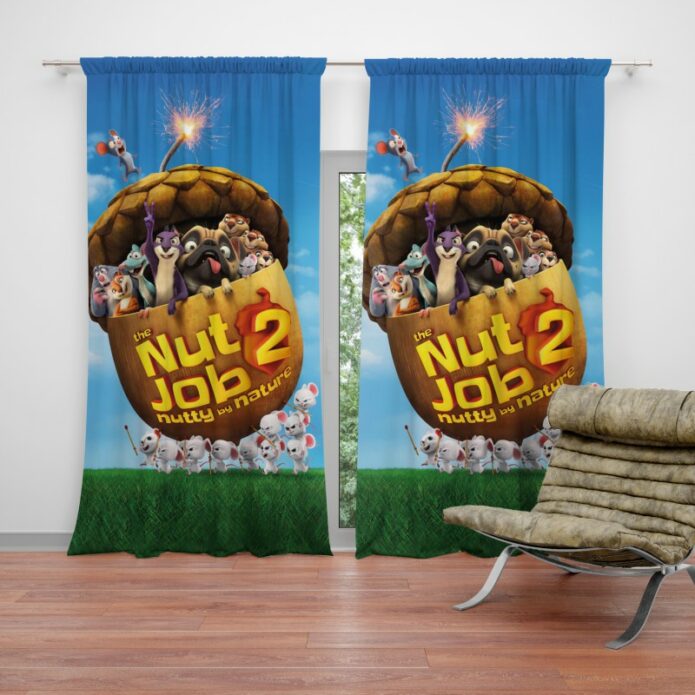 The Nut Job 2 Nutty By Nature Teen Bedroom Curtain