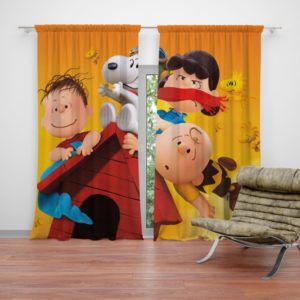 The Peanuts Animation Movie Curtain