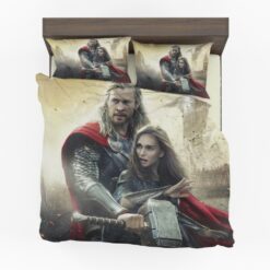 Thor the Dark World Chris Hemsworth Jane Foster Bedding Set (1)