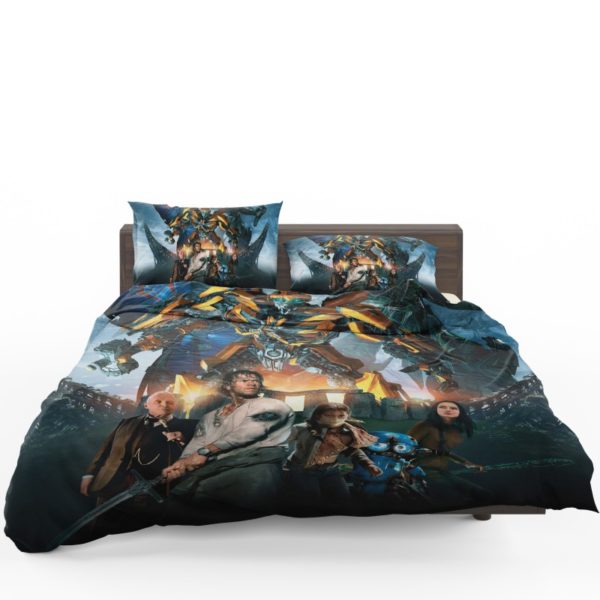 Transformers the Last Knight Bumblebee Mark Wahlberg Bedding Set